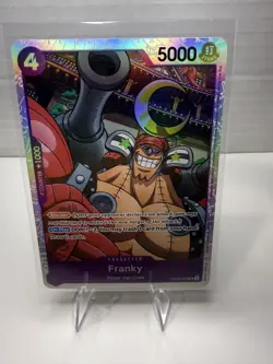 Franky SR OP09-072 Emperors in the New World One Piece TCG Card - Image 1