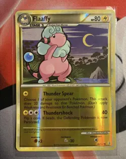 Flaaffy [Reverse Holo] - (42/123) HeartGold & SoulSilver Base - Pokemon Card - Image 1