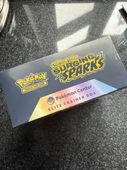 Pokemon Surging sparks POKEMON CENTER ETB SEALED - Image 2