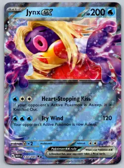 Pokemon TCG Jynx ex 124/165 SV: Scarlet & Violet 151 Double Rare - Image 1