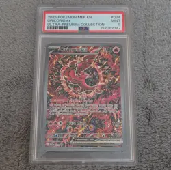 Pokemon Oricorio ex #024 Me: Mega Evolution Promo 2025 PSA 9 Holo English Card - Image 1