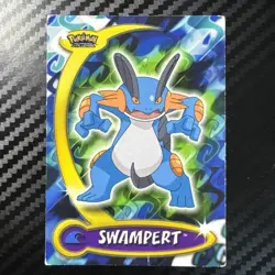 SWAMPERT #74 POKEMON TOPPS ADVANCED CHALLENGE CARD 2004 HP - Image 1