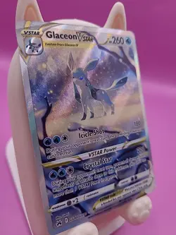 Pokemon TCG Glaceon VSTAR Galarian Gallery Crown Zenith Holo Card GG40/GG70 NM - Image 2