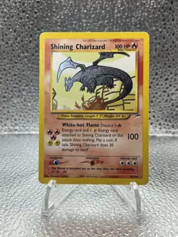 Shining Charizard Neo Destiny Holo Card 107/105 Unlimited Rare MP - Image 1
