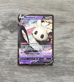 Mimikyu V - 68/172 - Ultra Rare Holo Pokemon Card Brilliant Stars - Image 1
