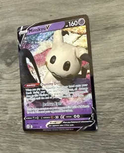 Mimikyu V - 68/172 - Ultra Rare Holo Pokemon Card Brilliant Stars - Image 2
