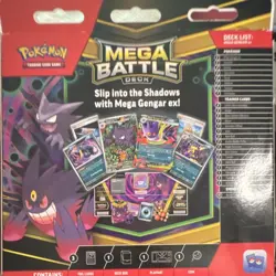 Pokemon Mega Battle Deck Mega Gengar EX 60 Card Foil Set English - Image 2