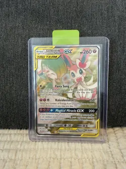 Gardevoir & Sylveon GX 205/214 - Unbroken Bonds - Ultra Rare Holo Pokemon Card - Image 1