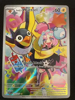 Ionos Wattrel 231/217 IR Illustration Rare - Ascended Heroes - Pokemon Card - Image 1