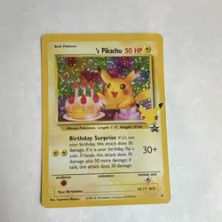 Pokemon TGC Holo Pikachu Card 24/53 Birthday Celebrations 25th Anniversary NM - Image 1