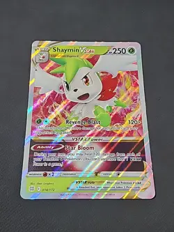 Pokemon Brilliant Stars "Shaymin VSTAR" 14/172 / JUMBO CARD / Near Mint - Image 1