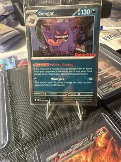 Gengar GameStop Promo 050/088 Holo 130 HP English Pokemon TCG Card - Image 2