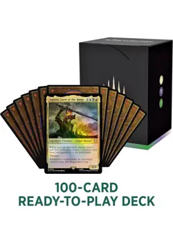 WOTC MTG LoTR Tales of Middle-Earth Commander Box - 100 Cards 195166205052 - Image 2