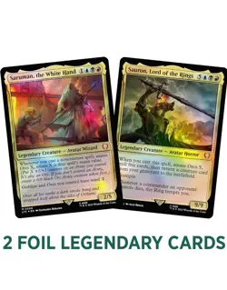 WOTC MTG LoTR Tales of Middle-Earth Commander Box - 100 Cards 195166205052 - Image 3
