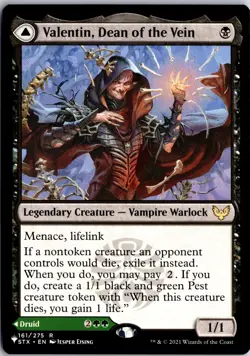 Valentin, Dean of the Vein 161 R The List Reprints Magic: The Gathering NM/M - Image 1