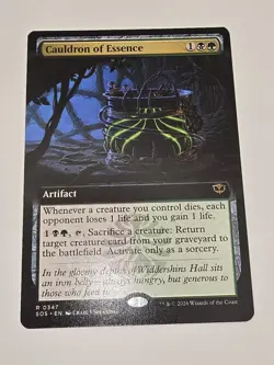 Cauldron of Essence (Extended Art) Secrets of Strixhaven Regular - Image 1