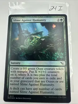 Slime Against Humanity (0177) - Murders at Karlov Manor - Common (Foil) NM - Image 2