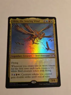 Akim, the Soaring Wind FOIL X1 C20 MTG Commander 2020 - Image 1