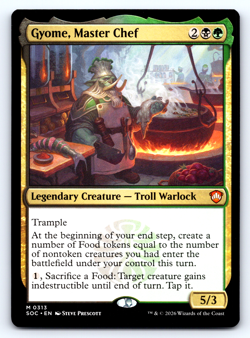 Gyome, master Chef - Secrets of Strixhaven Commander - MTG - Image 1