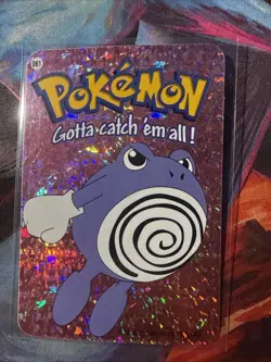Poliwhirl #061 - Vintage Vending Machine Prism Sticker 2000 - Pokemon - Image 1