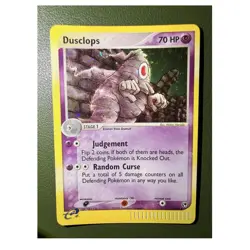 Pokemon Company Dusclops 4/100 Sandstorm 2003 Reverse Holo Rare English 70 HP - Image 1