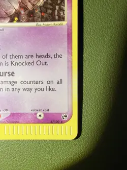 Pokemon Company Dusclops 4/100 Sandstorm 2003 Reverse Holo Rare English 70 HP - Image 4