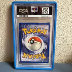 Pokemon TCG Misty’s Psyduck 54/132 W Stamp Top Deck Magazine 2000 Promo PSA 7 - Image 2