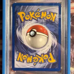 Pokemon TCG Misty’s Psyduck 54/132 W Stamp Top Deck Magazine 2000 Promo PSA 7 - Image 5