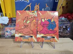 Pokemon Card Database 2 - Slugma & Magcargo Evolution Set Gen 2 - 2 Card Lot - Image 4