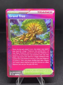 Pokemon TCG Grand Tree 136/142 Stellar Crown Ace Spec Trainer Mint - Image 1