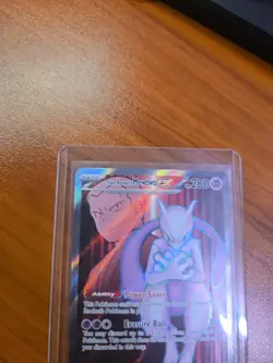 Pokemon Team Rocket's Mewtwo ex 213/182 Destined Rivals Full Art SR NM - Image 2