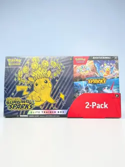 Pokemon TCG: Surging Sparks ETB and Booster Bundle - Costco - Brand New Sealed - Image 1