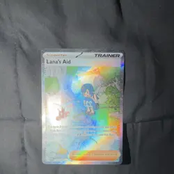 Pokemon Lana's Aid Special Illustration Rare 219/167 SV06 Holo Full Art Card - Image 1
