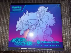 Journey Together Pokemon Center Exclusive Elite Trainer Box ETB Factory Sealed - Image 1