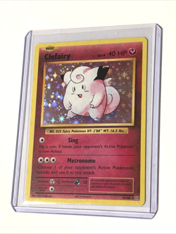 2016 CLEFAIRY 63/108 -XY EVOLUTIONS Pokemon Card- RARE- HOLO - Image 1
