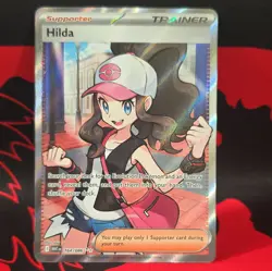 Pokemon TCG Hilda 164/086 Sv: White Flare Holo Ultra Rare Full Art Trainer - Image 1