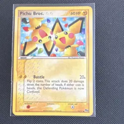 Nintendo Pichu Bros. 16/17 POP Series 3 2006 Black Star Promo Holo 60HP - Image 1