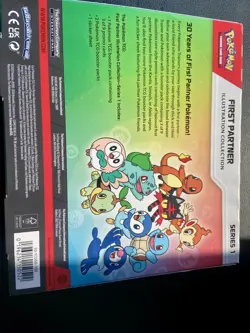 Pokemon First Partner Illustration Collection Box Series 1 Sealed New Lot of 2 - Image 4