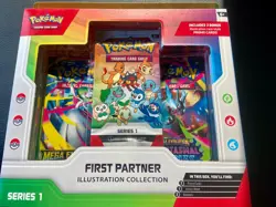 Pokemon First Partner Illustration Collection Box Series 1 Sealed New Lot of 2 - Image 5