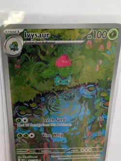 Ivysaur - 167/165 SV: Scarlet & Violet 151 Pokemon NM Holo - Image 4