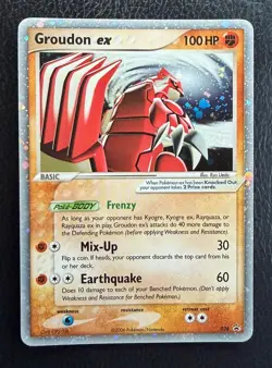 Groudon ex (EX Collector's Tins) 038 Nintendo Promo Holo Pokemon English NM - Image 1