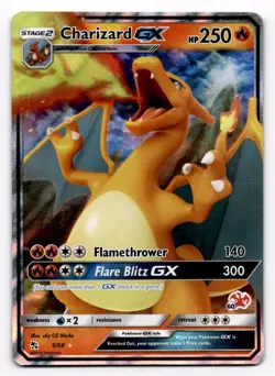 Charizard GX - 9/68 (#60 Charizard Stamped) 009/068 Holo Battle AcademyPokemonNM - Image 1