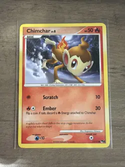 Chimchar 12/17 POP Series 8 Promo Pokemon NM - Image 1