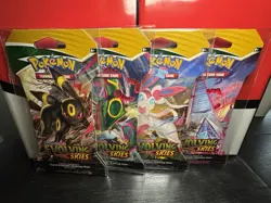 Pokemon Evolving Skies Full Art Set Sleeved Booster MINT SEALED - Image 1