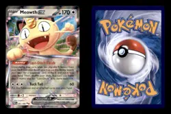 MEOWTH EX 062/088 DOUBLE RARE PERFECT ORDER POKEMON HOLO NM/M - Image 3