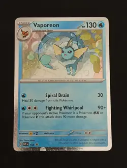 Pokemon - Vaporeon / Aquana - SVP 168 - Promo - Holo - Englisch - NM - Image 3