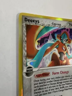 Deoxys Delta Species 5/110 Pokemon EX Holon Phantoms 2006 Holo Rare LP - Image 5
