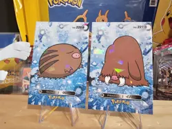 Pokemon Card Database 2 - Swinub & Piloswine Evolution Set Gen 2 - 2 Card Lot - Image 3