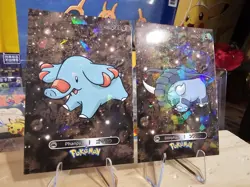Pokemon Card Database 2 - Phanpy & Donphan Evolution Set Gen 2 - 2 Card Lot - Image 2