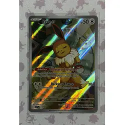Pokemon Eevee 173 Sv: Prismatic Evolutions Promo Holo Boosted Evolution 50 HP - Image 1